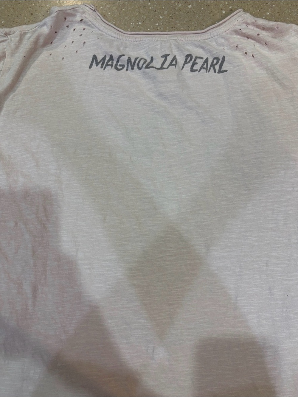 ✨ RARE ✨ Magnolia Pearl "Love Is My Religion" Buddha Tee in Molly - Picture 4 of 5